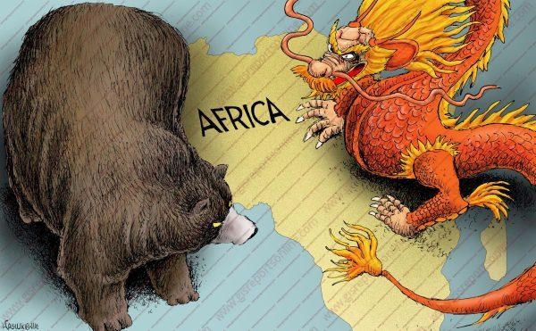 Africa Russia China