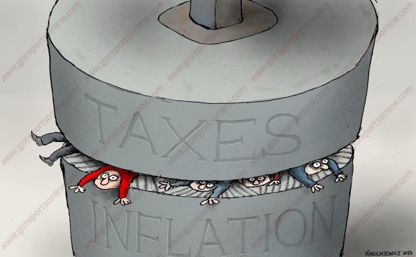 Inflation taxes